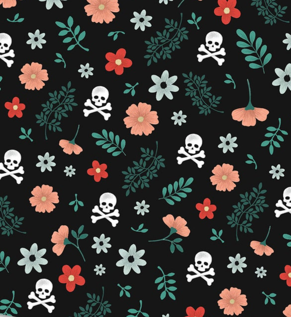 Floral Skull