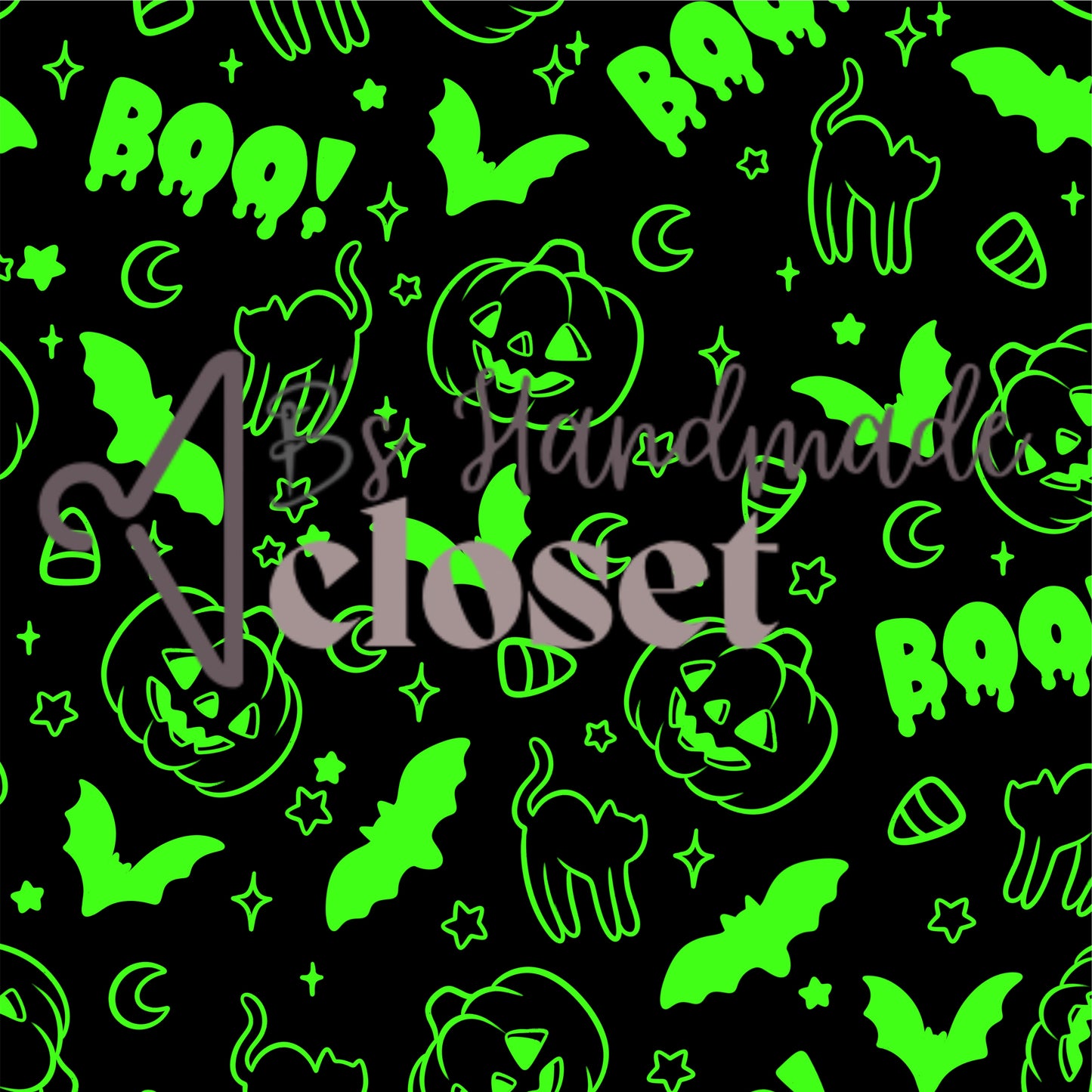 Neon Green Boo