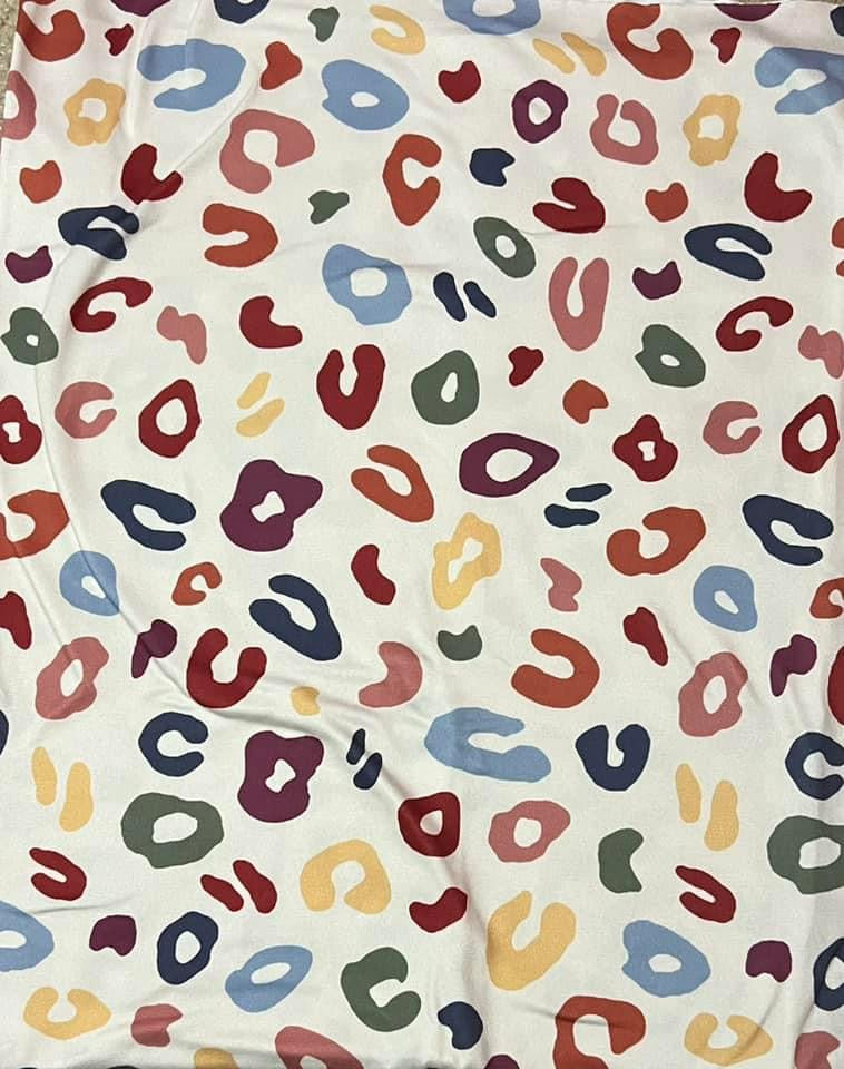 Multi Cheetah on Ivory