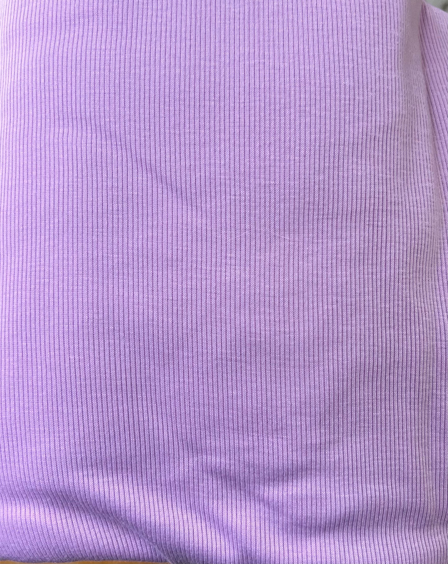 Lavender Rib Knit