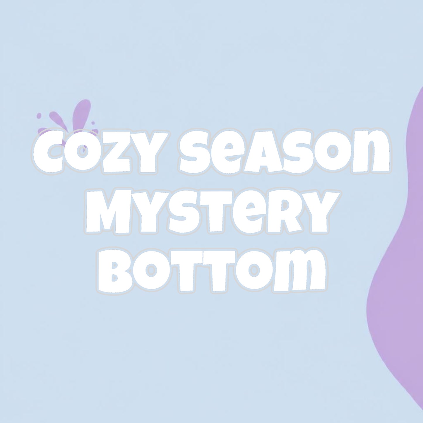  COZY SEASON MYSTERY BOTTOM