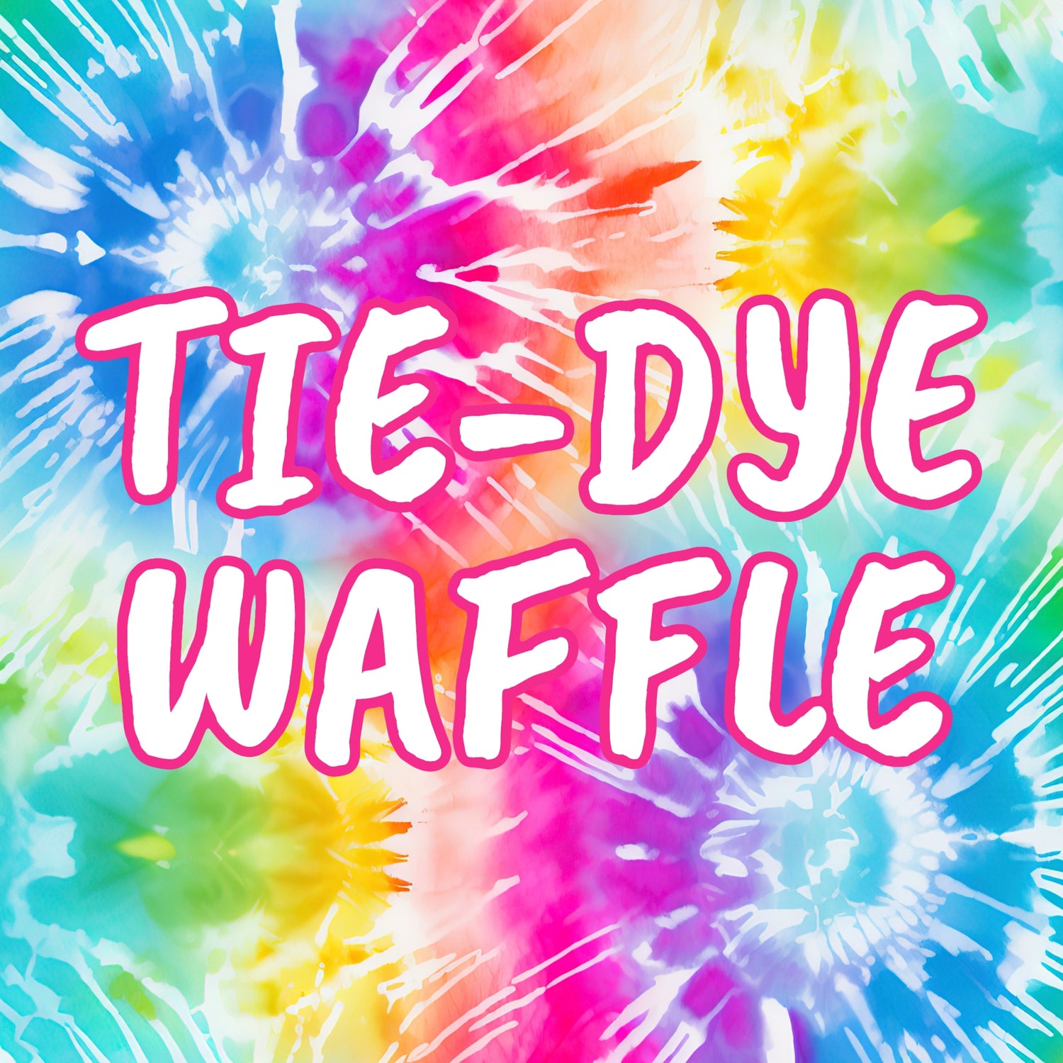Tie-Dye Waffle