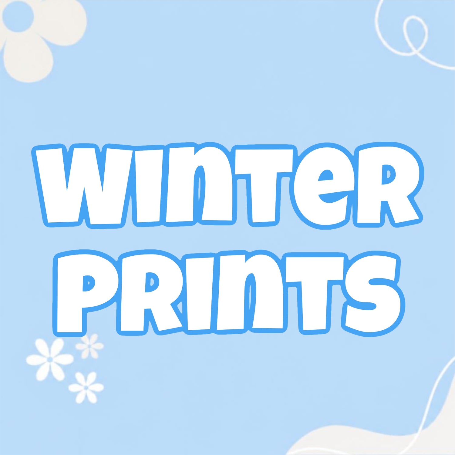 Winter Prints- On hand