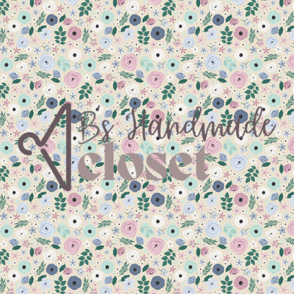 Cozy Floral on Cream