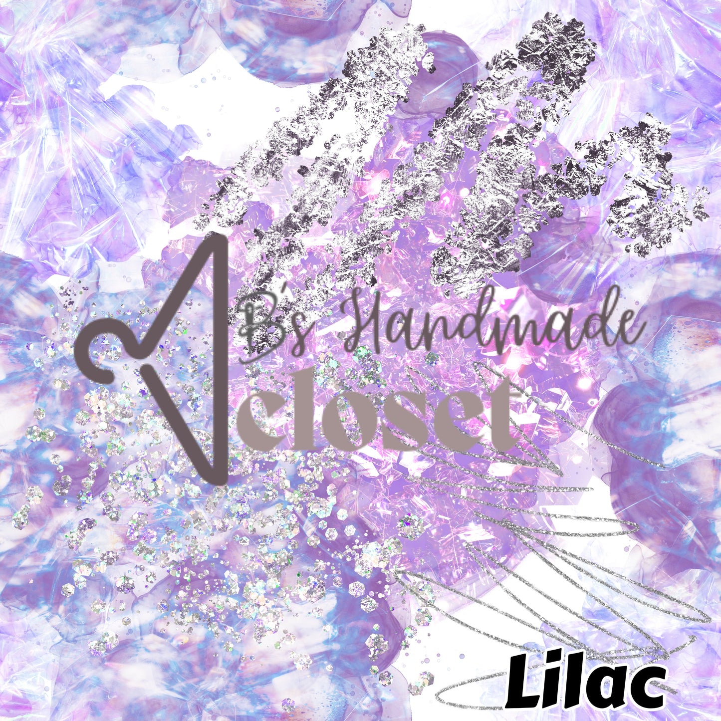 Alcohol Ink Lilac