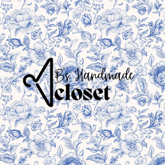 SR2 VINTAGE BLUE FLORAL