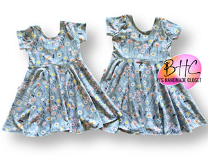 Blue Easter Floral
