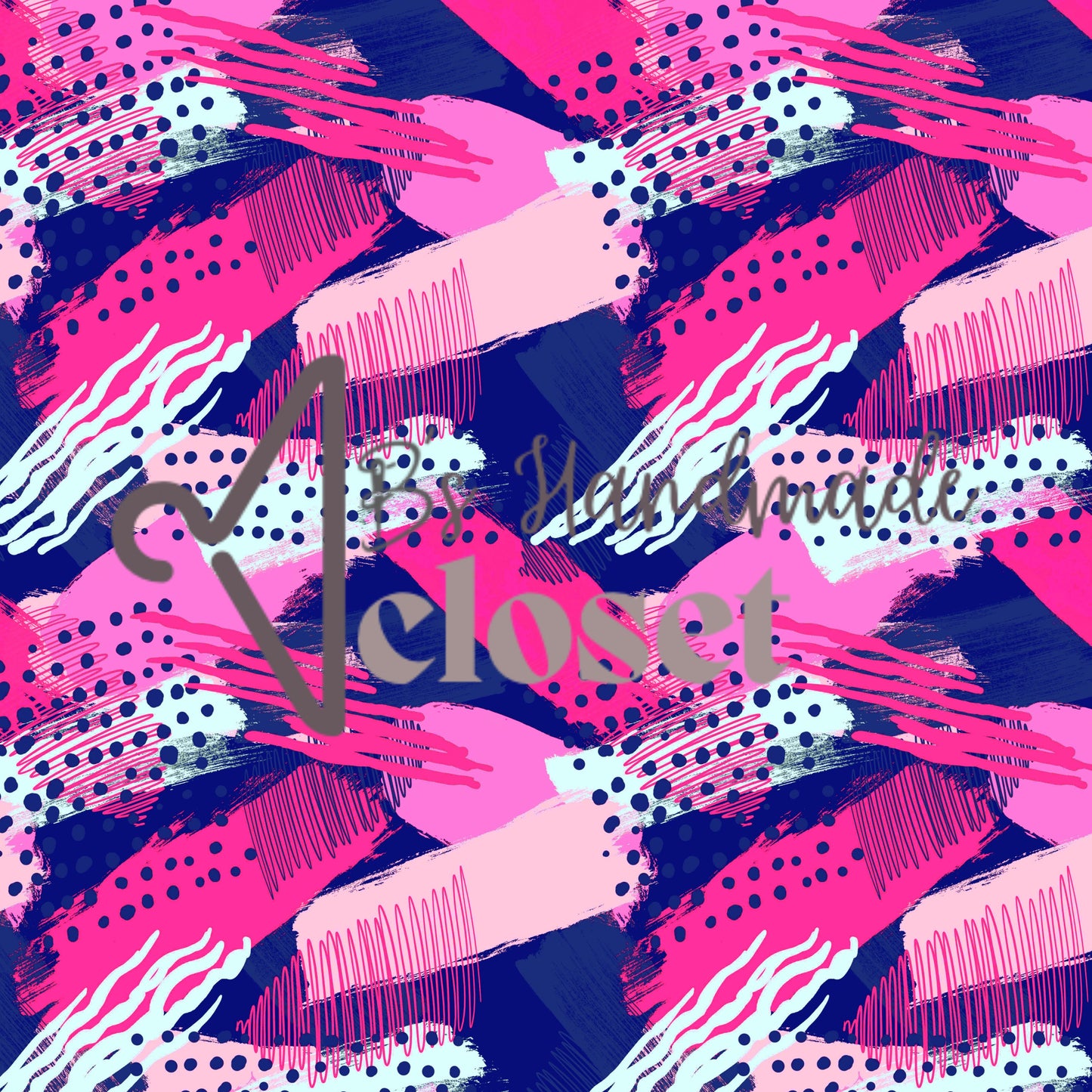 Bloomin’ Pink Shades Brushstroke