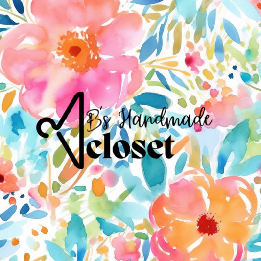 SR2 PINK/PEACH FLORAL