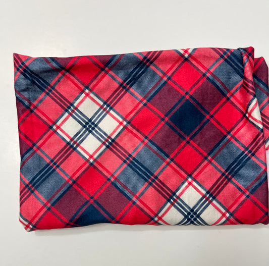 RED/NAVY CHRISTMAS PLAID DBP