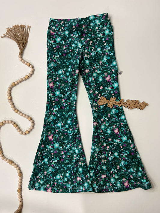 Aqua Green Glitter - NO BOTTOMS