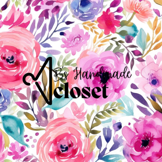 SR2 PINK/PURPLE FLORAL