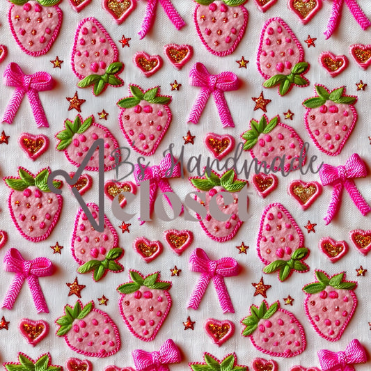 Strawberry & Bows