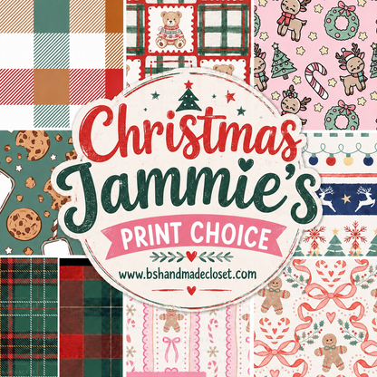 CHRISTMAS PJ PRINT CHOICE