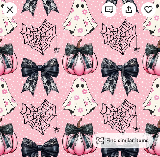 Halloween Bows & Ghost