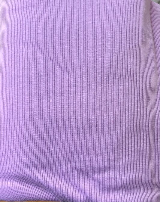 Lavender Rib Knit