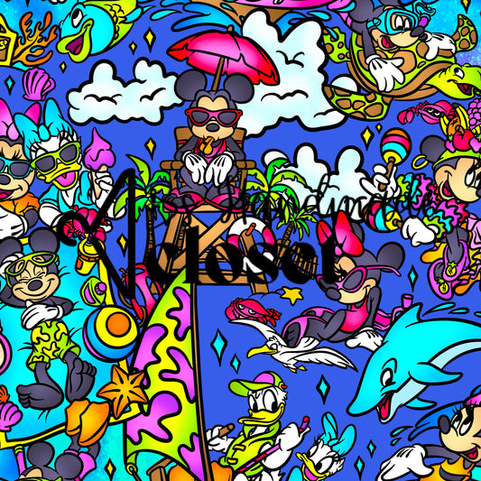 SR2 M!CK3Y BEACH DAY - BLUE