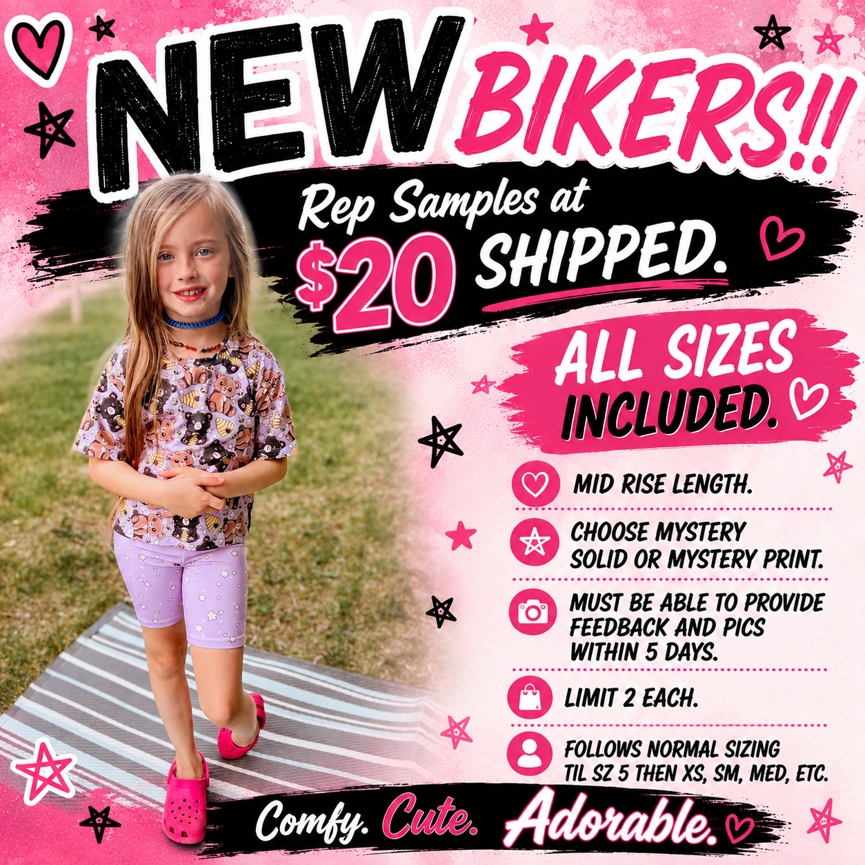 REP SAMPLE BIKERS