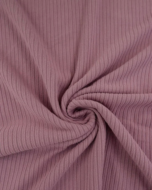 Plum Vintage Ribbed