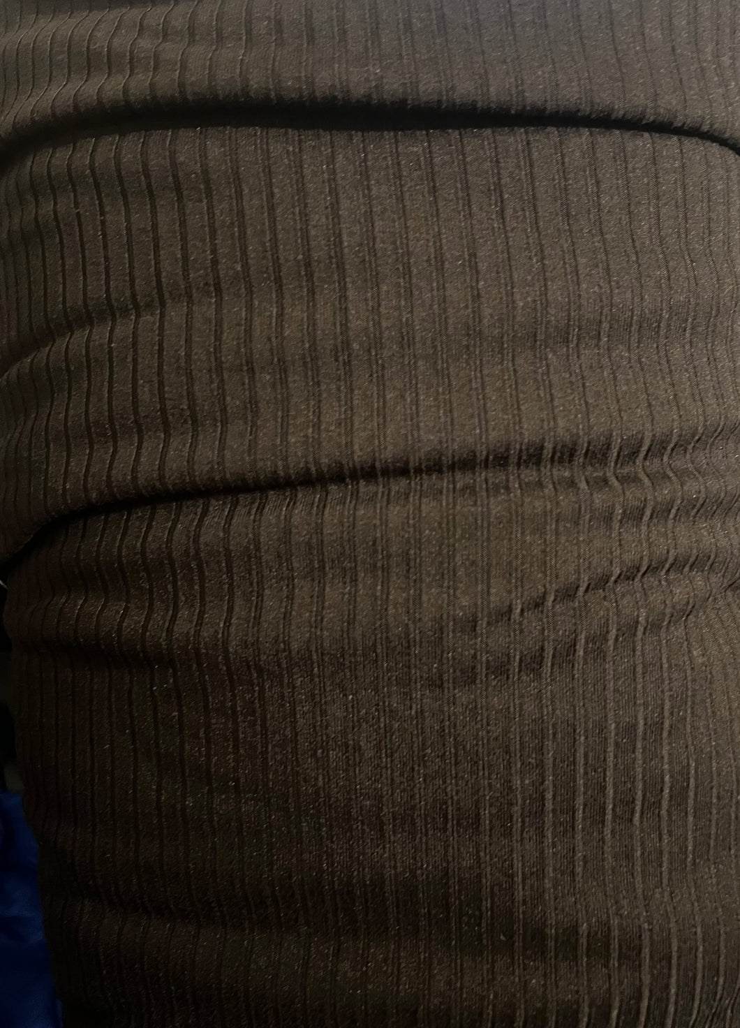 Black Rib Knit