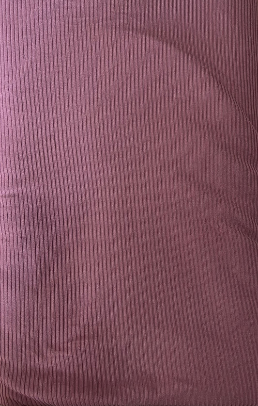 Mauve Vintage Ribbed