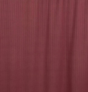 Dark Mauve Ribbed